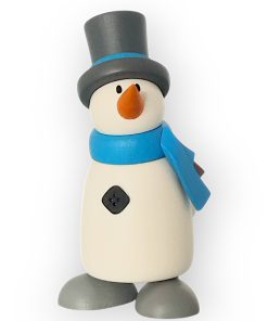 Figur mit Herz, Fritz mit Geschenk hinter dem Rücken