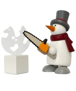 Figur mit Herz, Fritz mit Eisskulptur